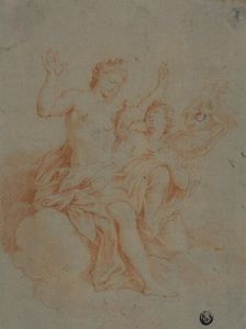 Psyche Presenting the Phial of Water to Venus, 18th century. Creator: After Raffaello Sanzio, called Raphael Italian, 1483-1540