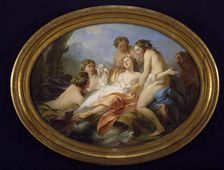 Psyche Rescued by Naiads, 1750. Creator: Jean-Baptiste-Marie Pierre