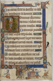 Psalm 24; Thomas Becket, c1325-1335. Creator: Unknown