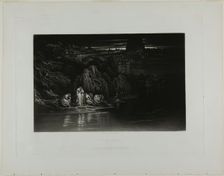 Psalm CXXXVII, from Illustrations of the Bible, 1835. Creator: John Martin
