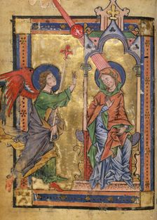 Psalter. Breviary for an ecclesiastical dignitary, mid 13th century. Creator: Anon