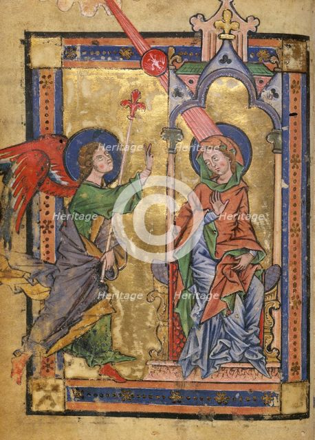 Psalter. Breviary for an ecclesiastical dignitary, mid 13th century. Creator: Anon.