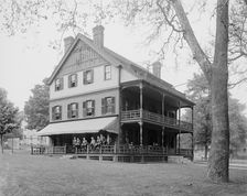 Psi Upsilon House, Amherst College, c1908. Creator: Unknown