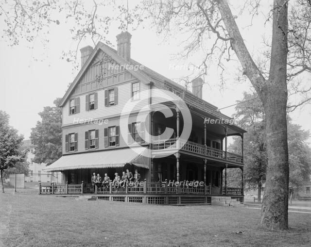 Psi Upsilon House, Amherst College, c1908. Creator: Unknown.