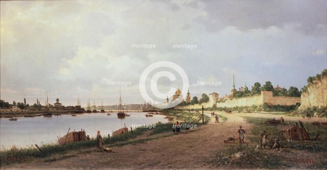 Pskov, 1876. Artist: Vereshchagin, Pyotr Petrovich (1836-1886)