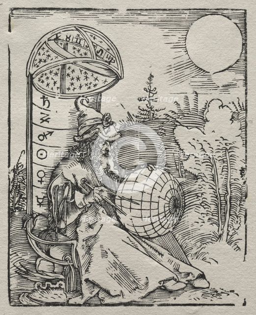 Ptolemaeus mit dem Himmelsglobus, 1504. Creator: Albrecht Dürer (German, 1471-1528).