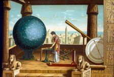 Ptolemy, Claudius (90 - 168), Greek astronomer, mathematician and geographer, Alexandria..., 1883. Creator: Unknown