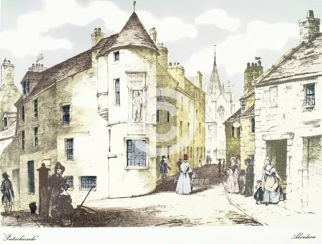 Putachieside (Wallace Nook), Aberdeen, c1840s. Creator: Unknown.