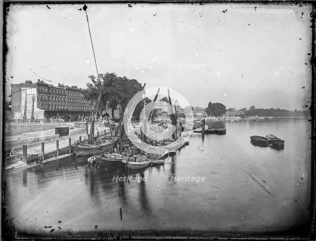 Putney Embankment, Putney, Wandsworth, Greater London Authority, 1881. Creator: William O Field.