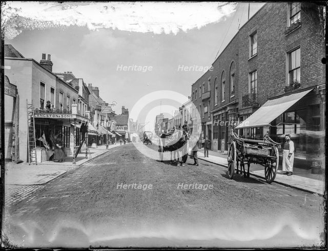 Putney High Street, Putney, Wandsworth, Greater London Authority, 1885. Creator: William O Field.