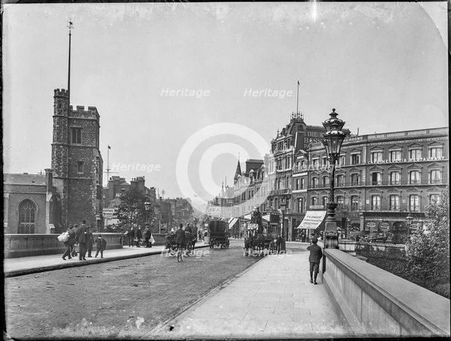 Putney High Street, Putney, Wandsworth, Greater London Authority, 1904. Creator: William O Field.