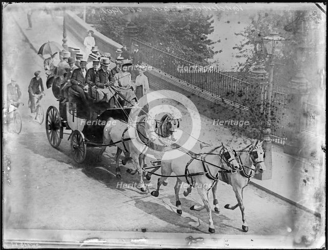 Putney High Street, Putney, Wandsworth, Greater London Authority, 1909. Creator: William O Field.