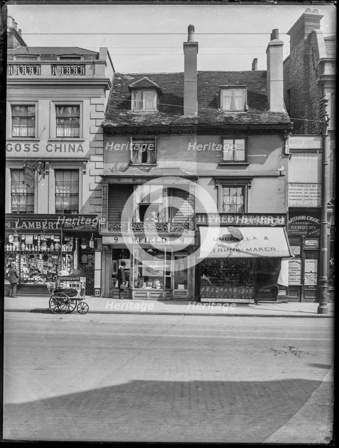 Putney High Street, Putney, Wandsworth, Greater London Authority, c1912. Creator: William O Field.