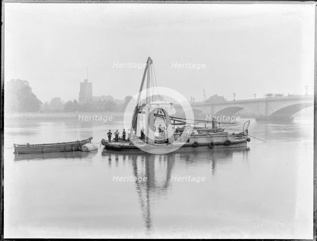 Putney Reach, Wandsworth, Greater London Authority, 1906. Creator: William O Field.