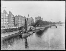 Putney Reach, Wandsworth, Greater London Authority, c1905. Creator: William O Field