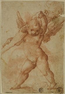 Putto with Club of Hercules, 1575/78. Creators: Marco Marchetti, Bartolomeo Schedoni, Raffaello Motta