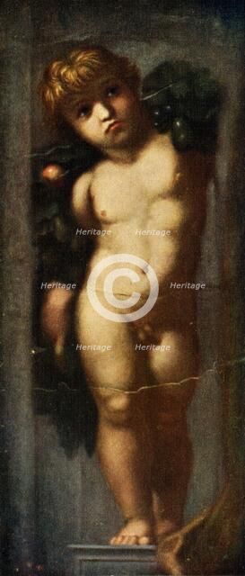 'Putto with Garland', c1510, (c1912). Artist: Raphael.