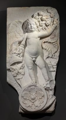 Putto with Papal Insignia, 1475/1500. Creator: Unknown