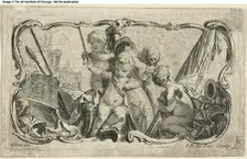 Putti at War, n.d. Creator: Jacques Philippe Le Bas