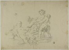 Putti Bacchanal, n.d. Creator: Carlo Amalfi