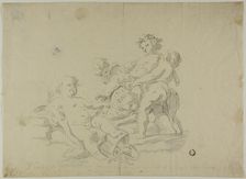 Putti Bacchanal, n.d. Creator: Carlo Amalfi
