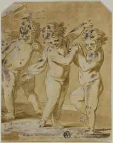 Putti Bacchanale, n.d. Creator: Unknown