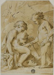 Putti Bacchanale, n.d. Creator: Unknown