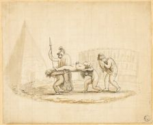 Putti Enacting Roman Funeral Procession, n.d. Creator: Lady Diana Spencer