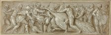 Putti with Peacocks and Musical Instruments, n.d. Creator: Workshop of Lattanzio Gambara Italian, c. 1530-157