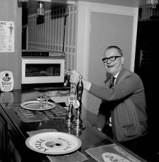 Pub landlord, Mexborough, South Yorkshire, 1968. Creator: Michael Walters