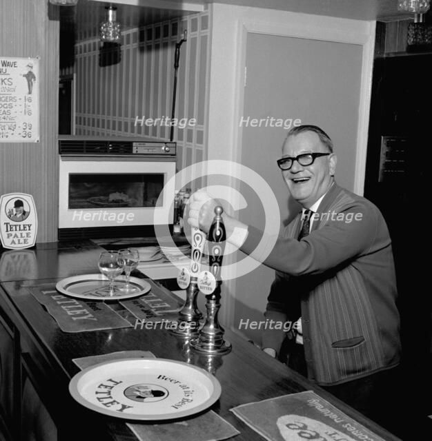 Pub landlord, Mexborough, South Yorkshire, 1968. Artist: Michael Walters