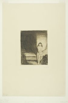 Puberty, 1902. Creator: Edvard Munch