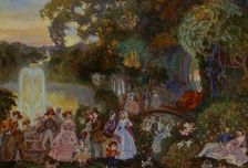 Public Merrymaking, 1906. Artist: Sudeykin, Sergei Yurievich (1882-1946)