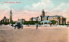 Public Buildings, Bombay India, early 20th century