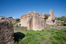 Public baths at Nikopolis, Greece. Creator: Samuel Magal