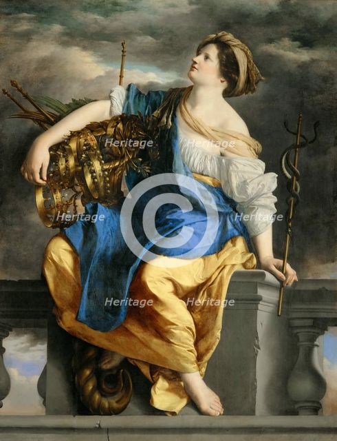 Public Felicity Triumphant over Dangers, ca 1624-1625. Creator: Gentileschi, Orazio (1563-1638).
