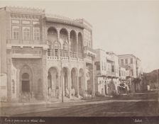 Public Fountain and School, Cairo, 19th century. Creator: Pascal Sébah