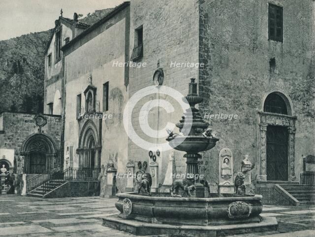 Public fountain, Palermo, Sicily, Italy, 1927. Artist: Eugen Poppel.