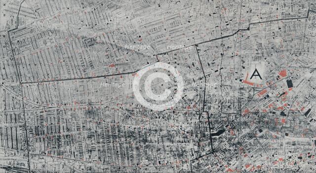 'Public House Map of Liverpool', c1910, (1912). Artist: Unknown.