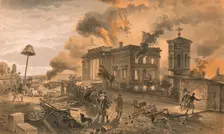Public Library and Temple of the Winds 1856. Artist: William Simpson