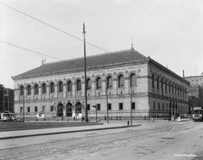 Public Library, Boston, Mass., c.between 1910 and 1920. Creator: Unknown