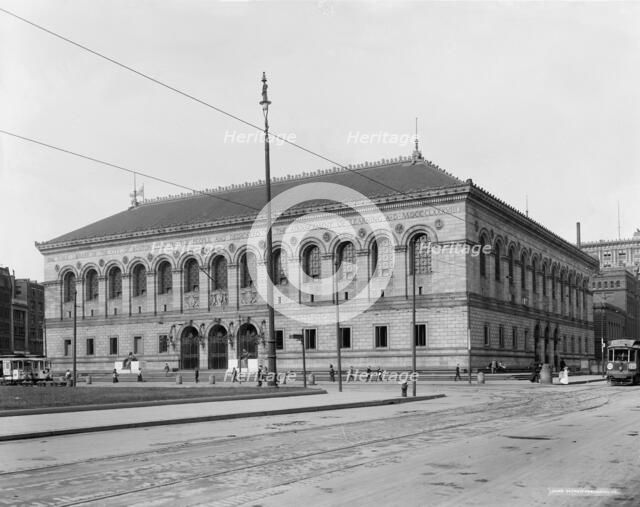 Public Library, Boston, Mass., c.between 1910 and 1920. Creator: Unknown.