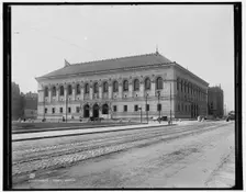 Public Library, Boston, c1899. Creator: Unknown