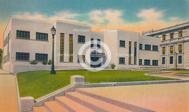 'Public Library, Barranquilla', c1940s. Artist: Unknown.