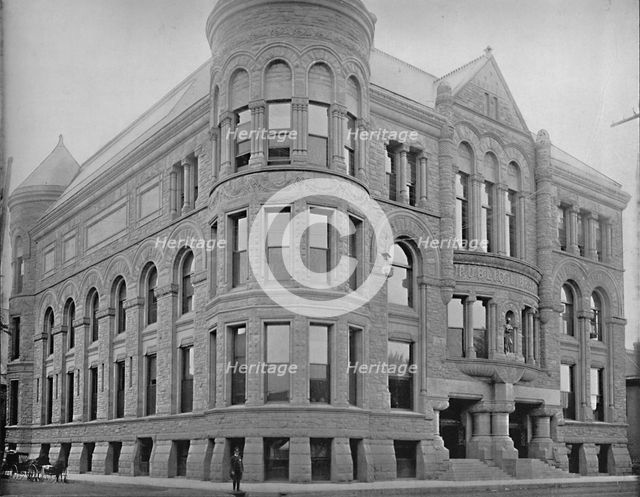 'Public Library Building, Minneapolis, Minnesota', c1897. Creator: Unknown.