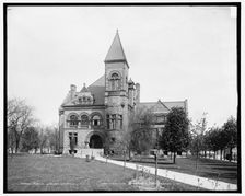 Public library, Dayton, Ohio, c1904. Creator: Unknown