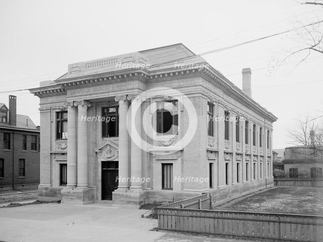 Public Library, Norfolk, Va., between 1900 and 1906. Creator: Unknown.