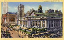 Public Library, New York City, New York, USA, 1933