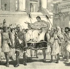 Public Rejoicings on the Recovery of Pompey 1890. Creator: Unknown