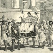 Public Rejoicings on the Recovery of Pompey 1890. Creator: Unknown